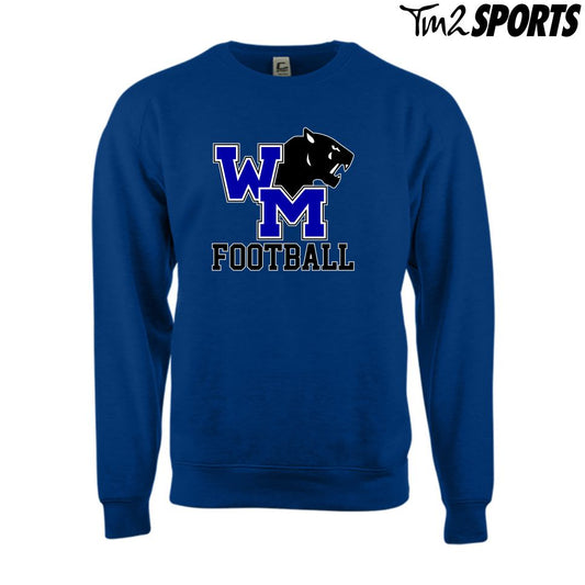 WMFB25 - Fleece Crew Sweatshirt - Royal