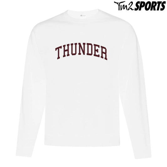 RTFAN25 - Fleece Crewneck Sweatshirt - White