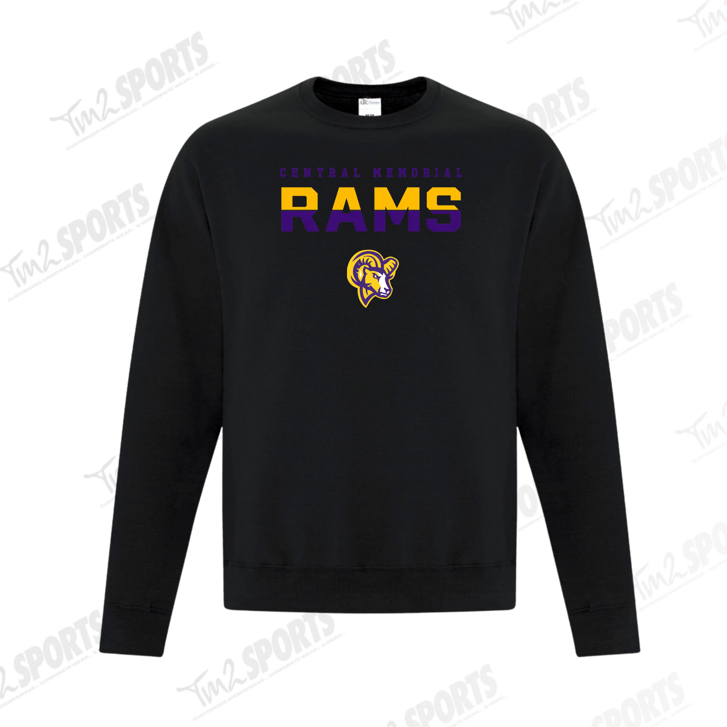 CMHS26 - Everyday Fleece Crewneck Sweatshirt - Black