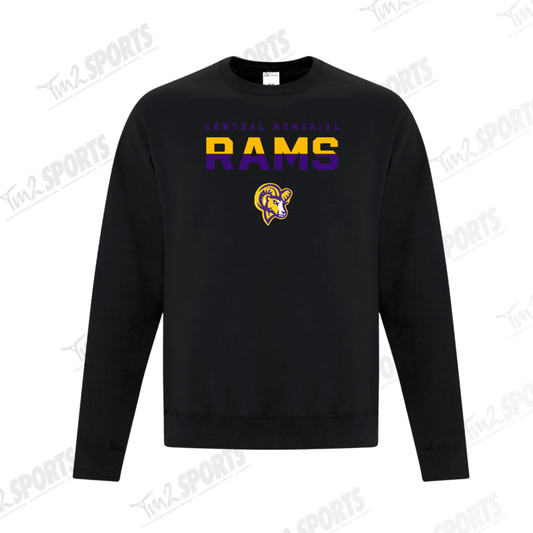 CMHS26 - Everyday Fleece Crewneck Sweatshirt - Black