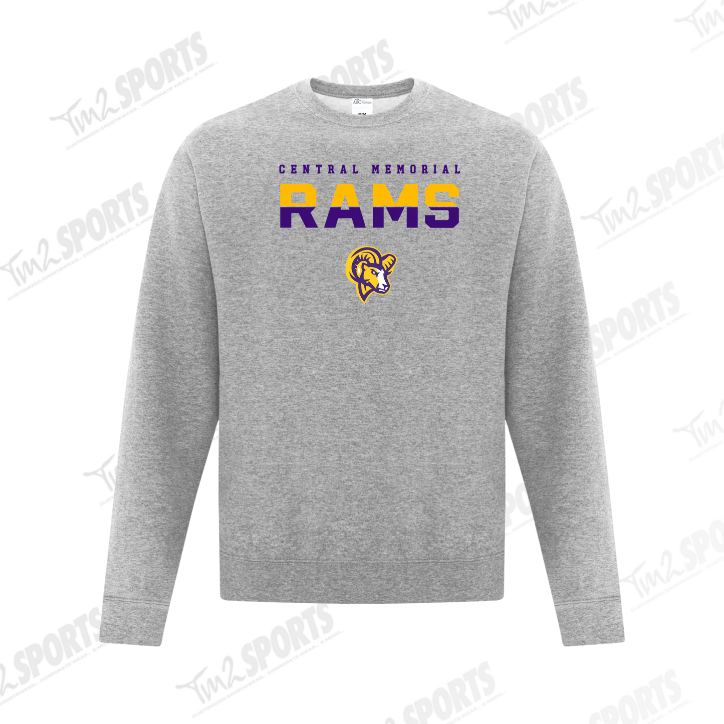 CMHS26 - Everyday Fleece Crewneck Sweatshirt - Grey