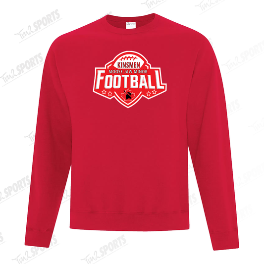KMJMFB25 - Fleece Crewneck Sweatshirt - Red