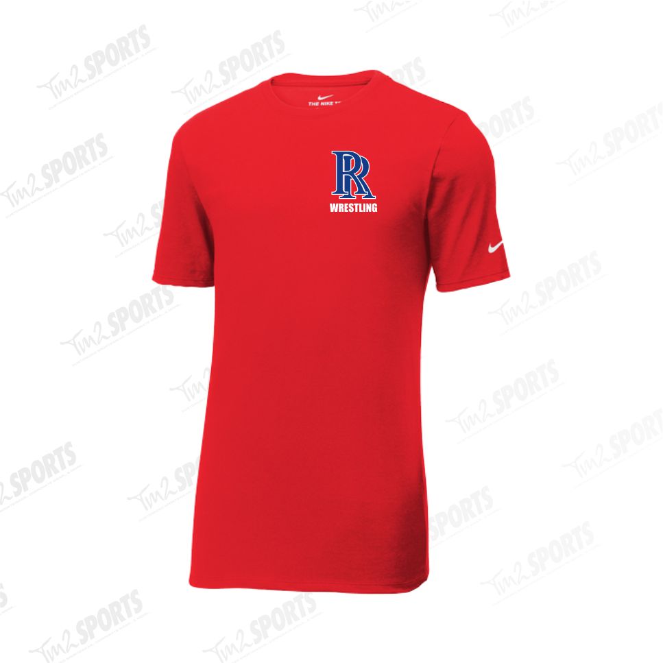 RFWR25 - Nike DriFit Short Sleeve Tee - Red