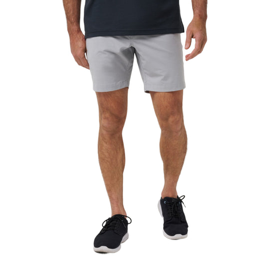 TravisMathew Tech Chino Shorts 8in - Heather Sleet