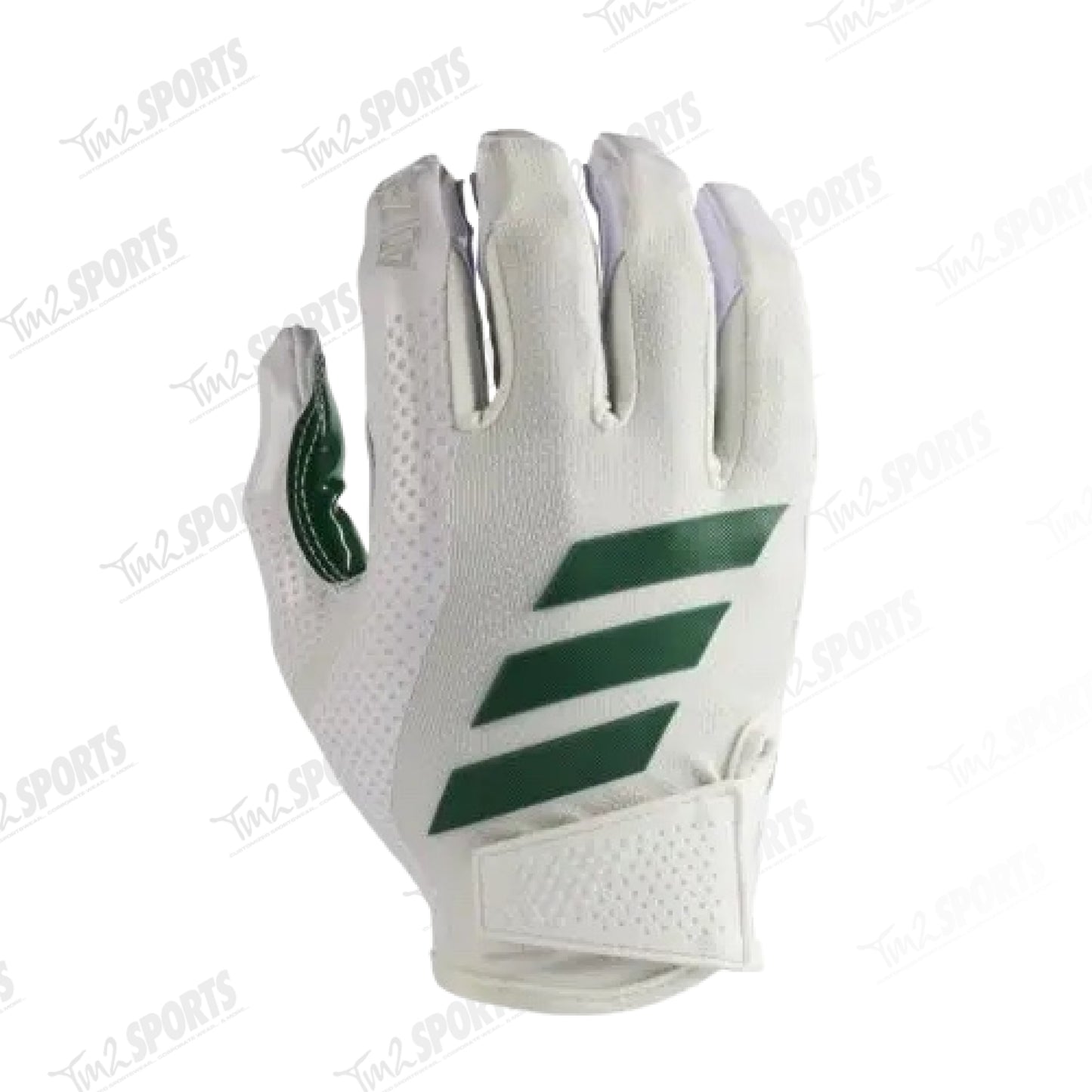 Adidas Adizero 15 Electric Receiver Gloves - White/Forest
