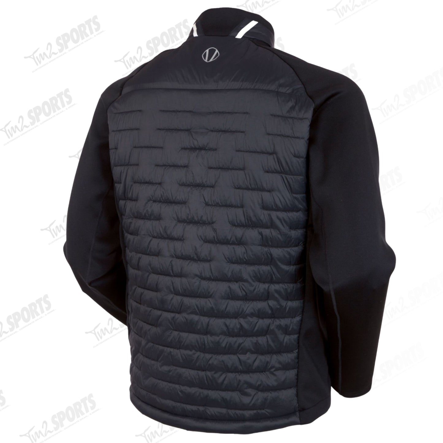 SUNICE Men's Hamilton Element Shield Hybrid Thermal Jacket - Black/Magnesium