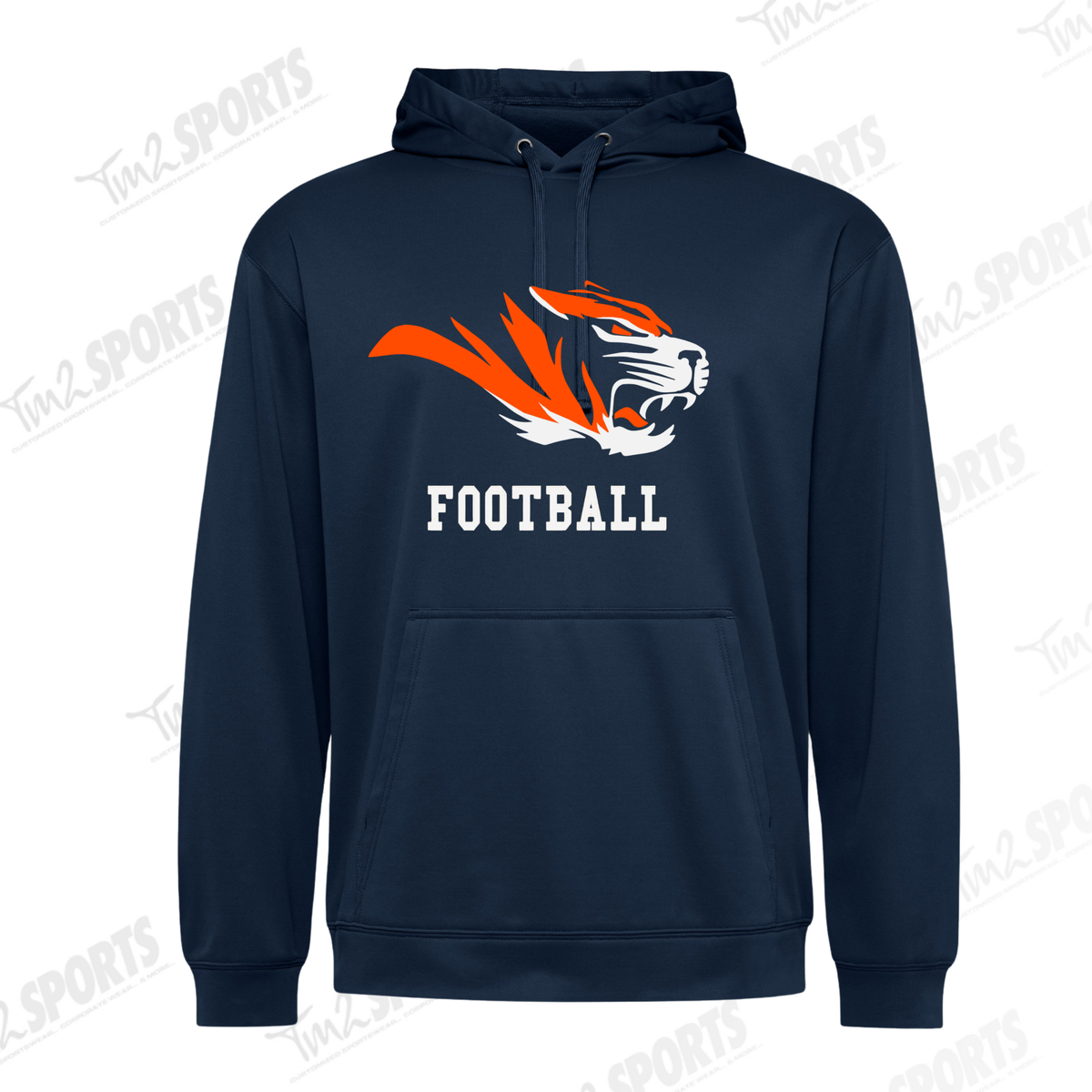 TDFB26 - NO CHARGE - ONE PER PLAYER - Essential Performance Hoodie - Navy