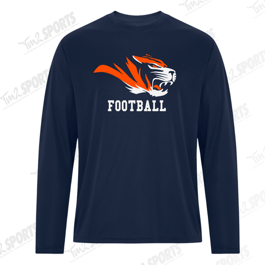 TDFB26 - Essential Performance Long Sleeve Tee - Navy