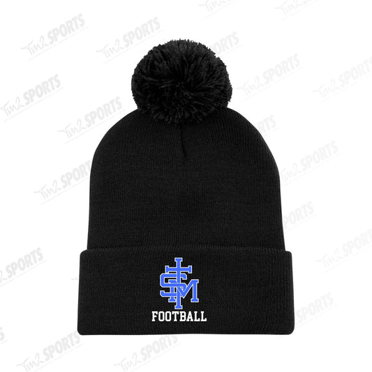 SMFB25 - Pom Beanie - Black