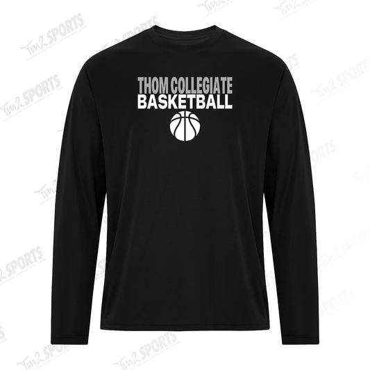 THATH25 - Essential Performance Long Sleeve Tee - Black