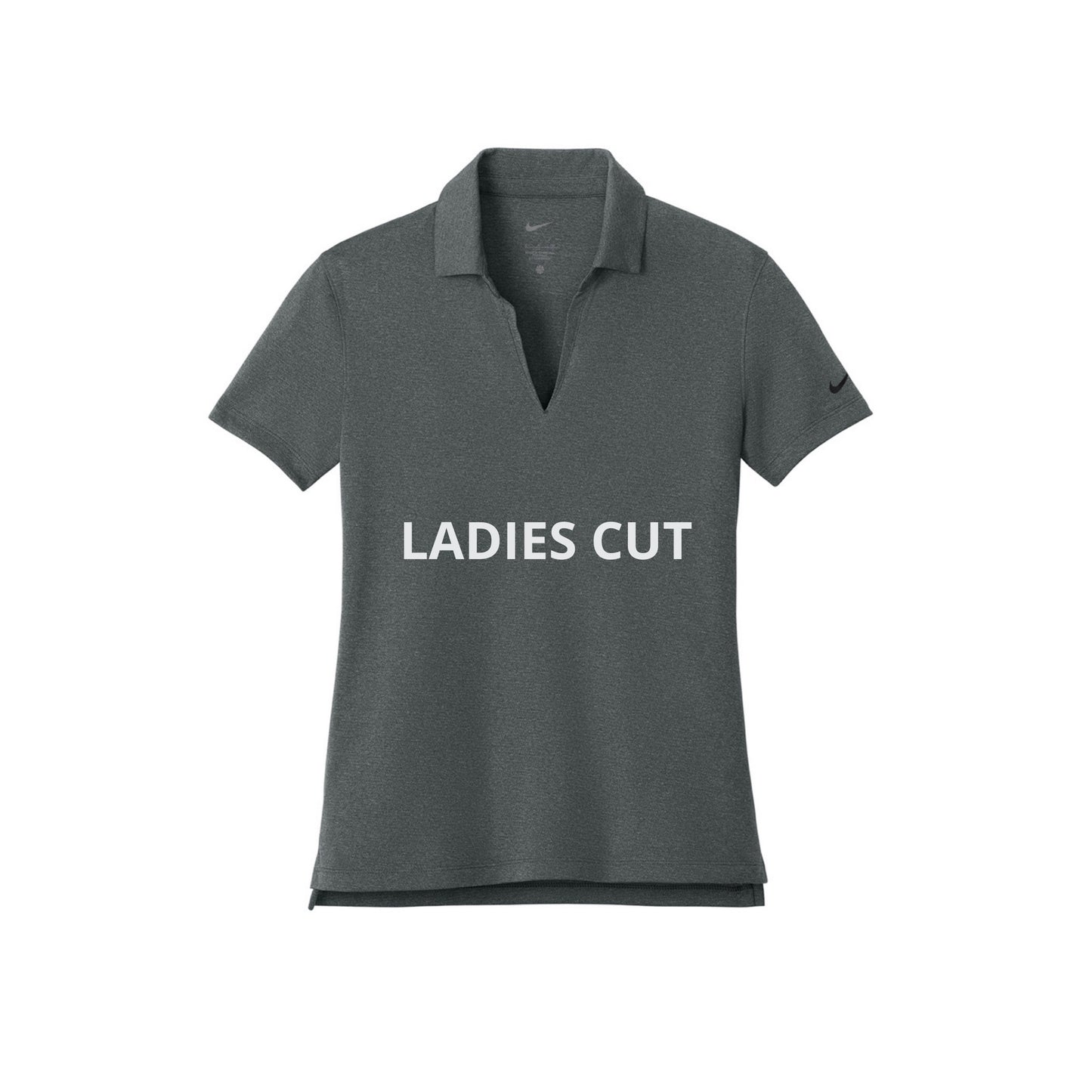 SMSC25 - Nike Dri-Fit Smooth Heather Polo - Anthracite Heather