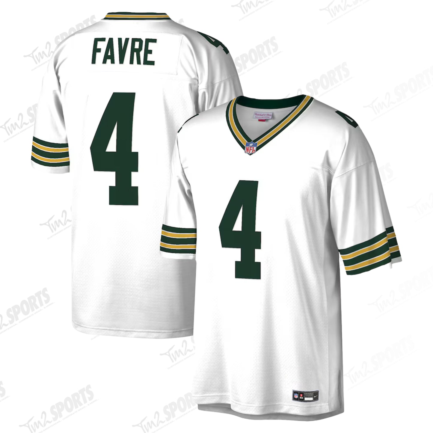 NFL Replica Fan Jerseys - Favre #4 Green Bay