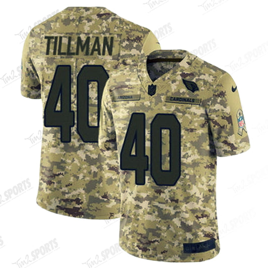 NFL Replica Fan Jerseys - Tillman #40 Camo