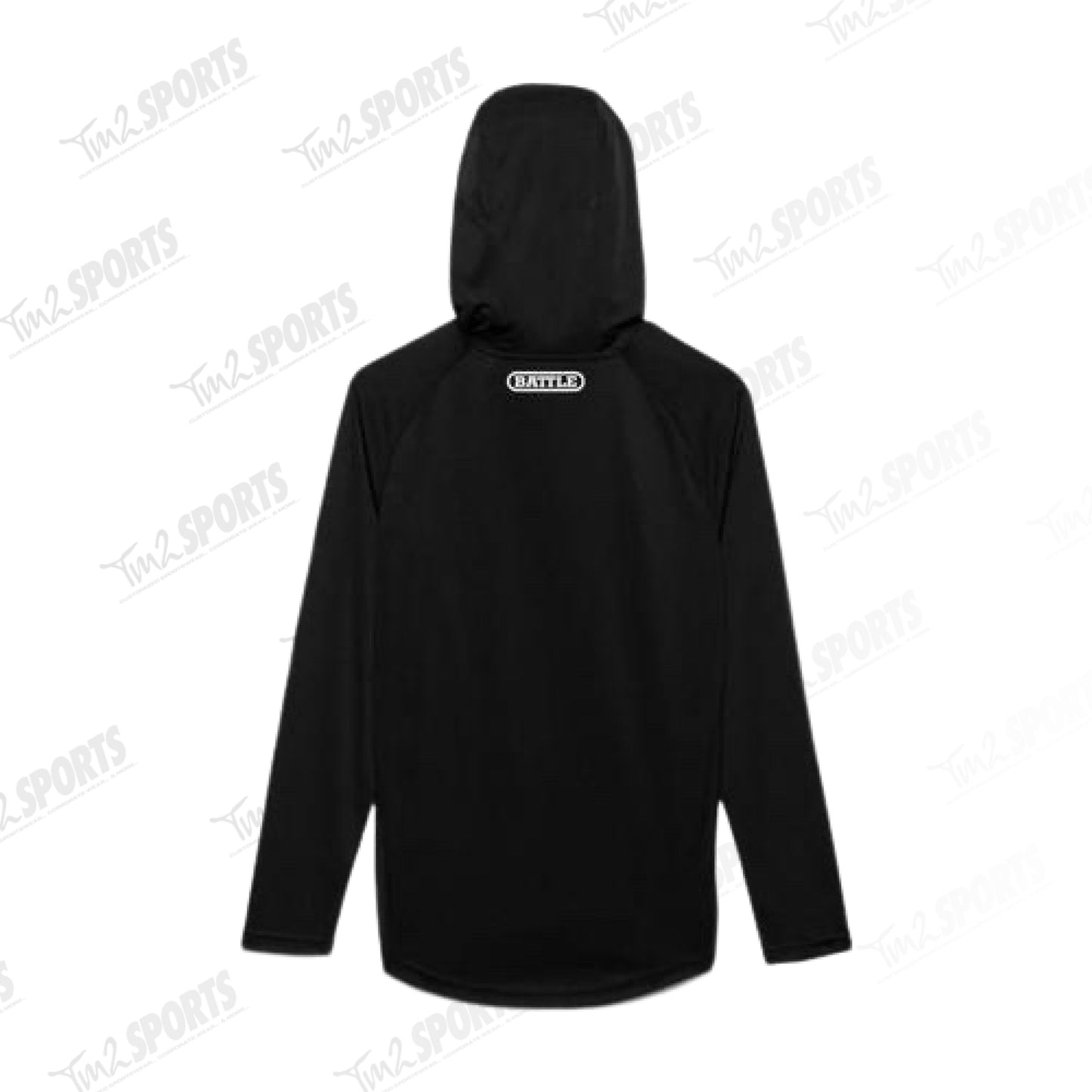 BATTLE Light Action Hoodie - Black