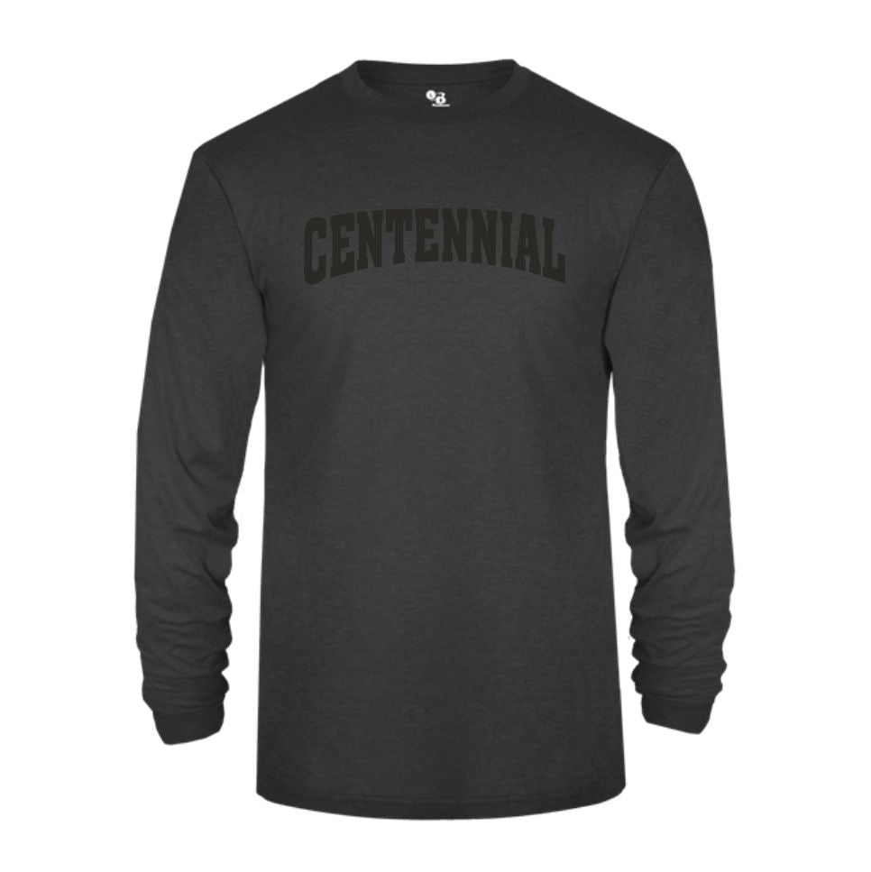 CENT24 Long Sleeve Triblend Tee