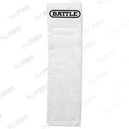 Battle Football Towel - White