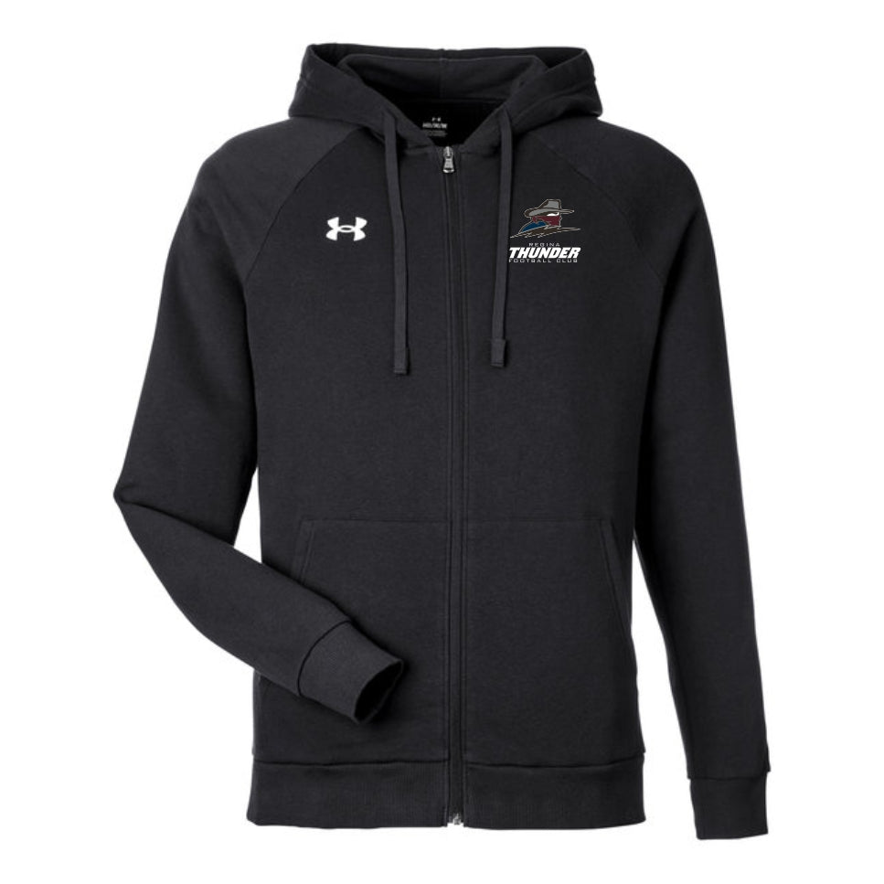 RTPLAY24 - Under Armour Men's Rival Fleece Full-Zip - Black