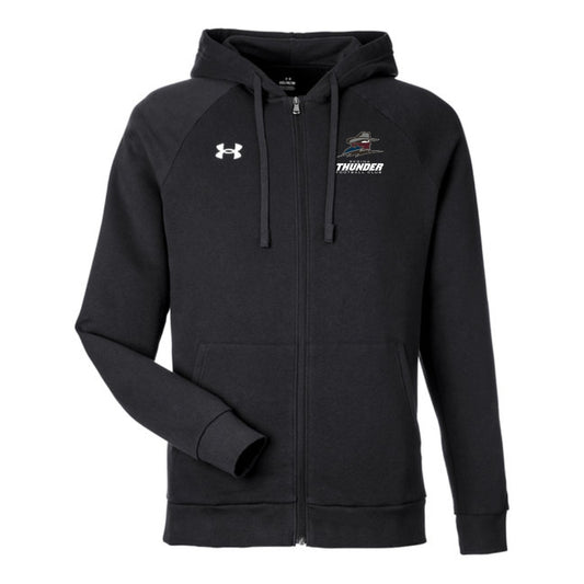 RTPLAY24 - Under Armour Men's Rival Fleece Full-Zip - Black