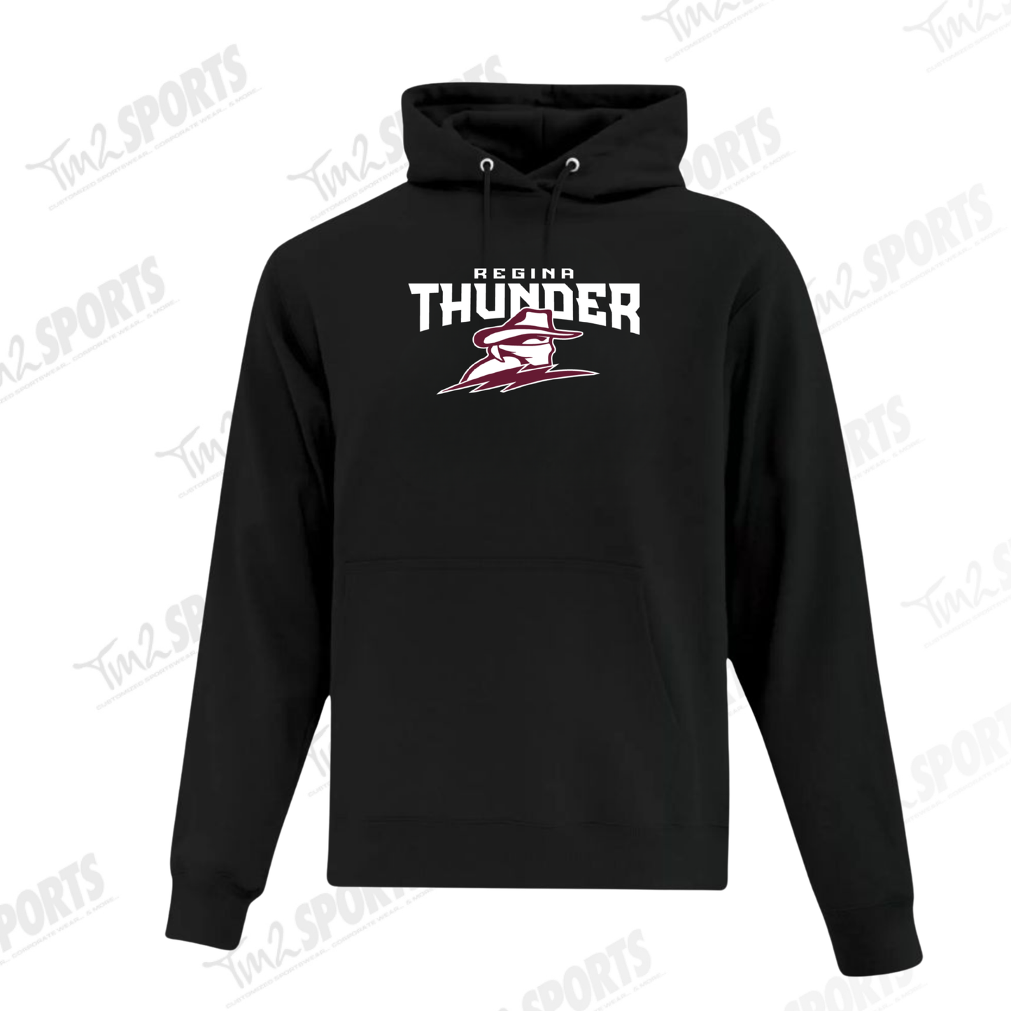 26RTFAN - Fleece Hoodie - Black