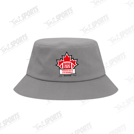 WOM26 - Cotton Twill Bucket Hat - Cement