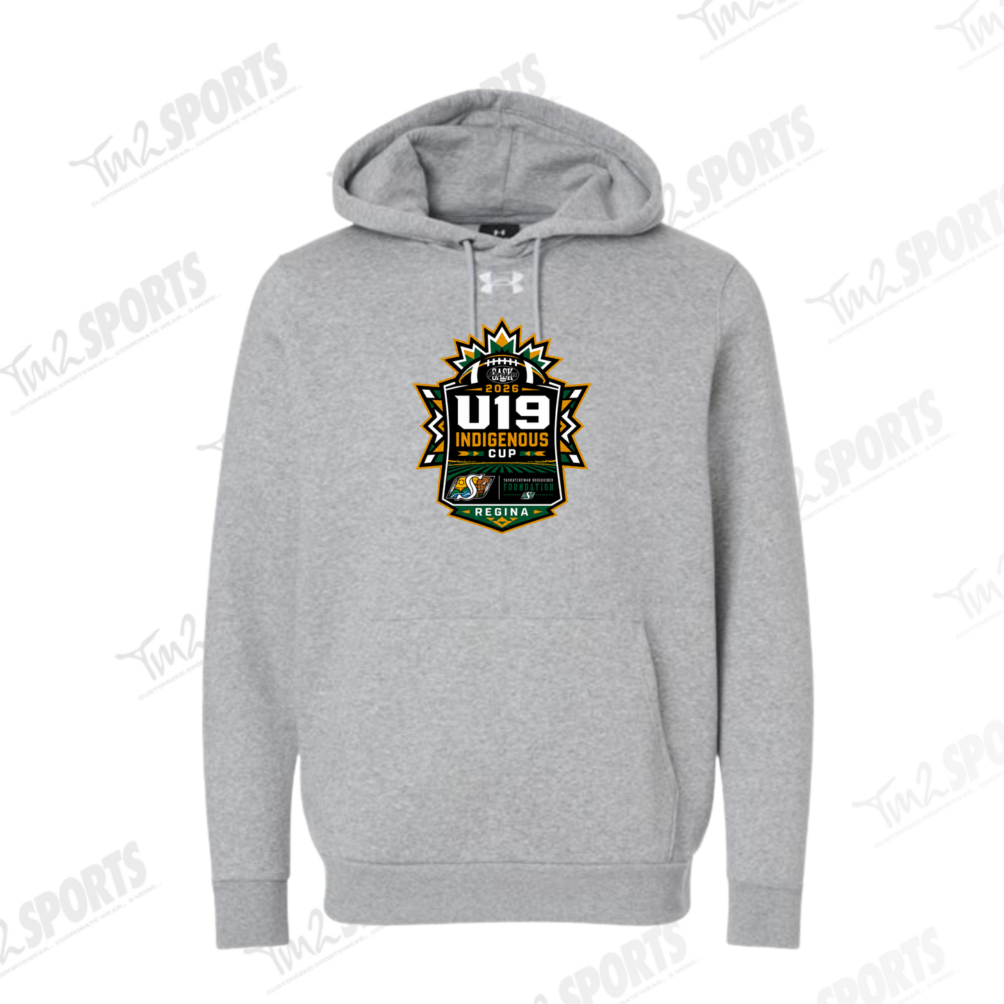 IND26 - Under Armour Fleece Hoodie - Grey