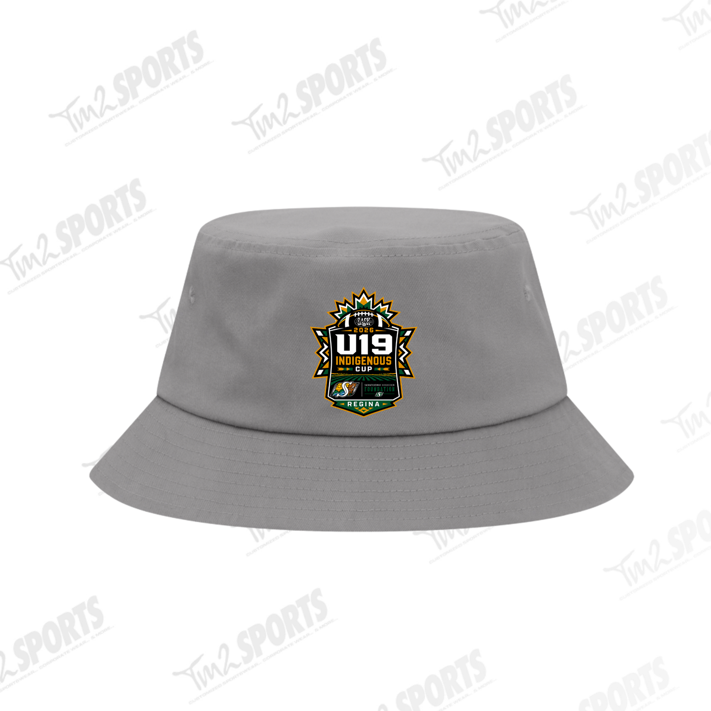IND26 - Everyday Cotton Twill Bucket Hat - Cement
