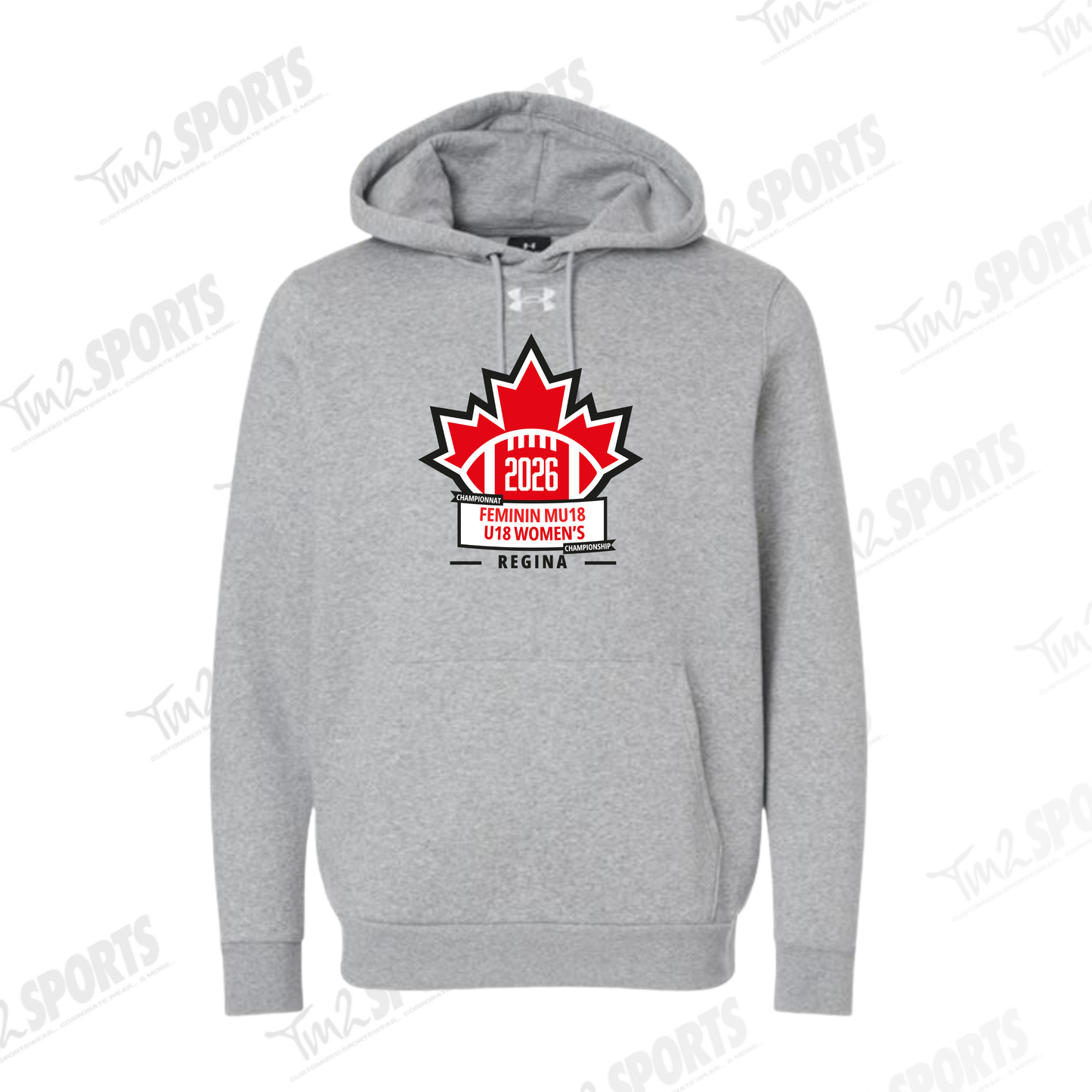 WOM26 - Under Armour Hoodie - Grey