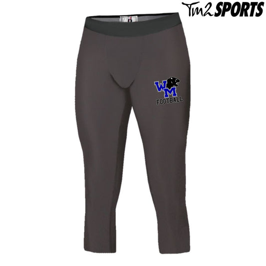 WMFB25 - Compression Tights Calf Length - Grey