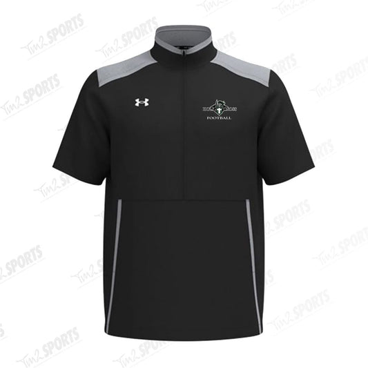 HC25 - Under Armour Motivate 3.0 Short Sleeve Half-Zip - Black