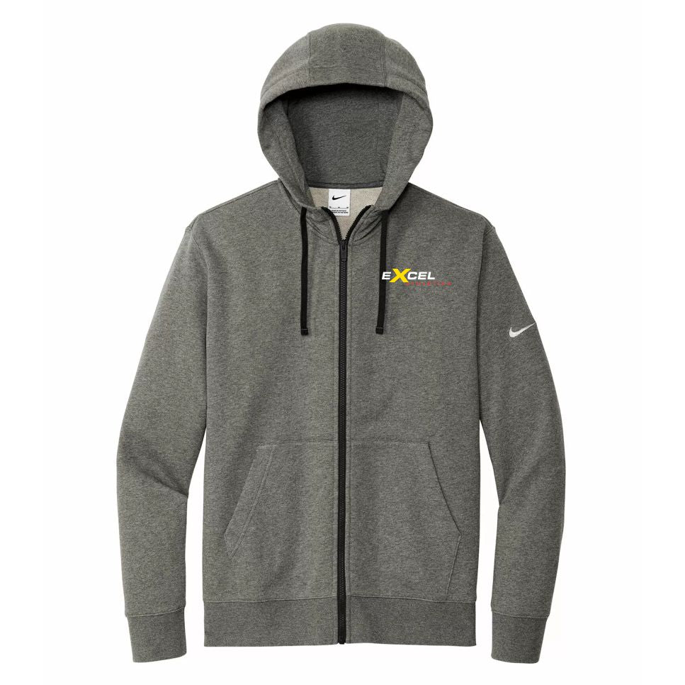 EX24 - Nike Full Zip Hoodie - Grey