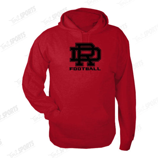 DFB25 - C2 Fleece Hoodie - Red