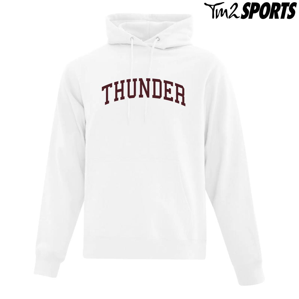 RTFAN25 - Fleece Hoodie - White