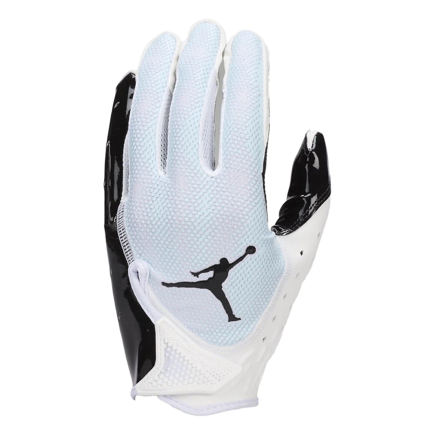 Jordan Jet Football Gloves - White with blue