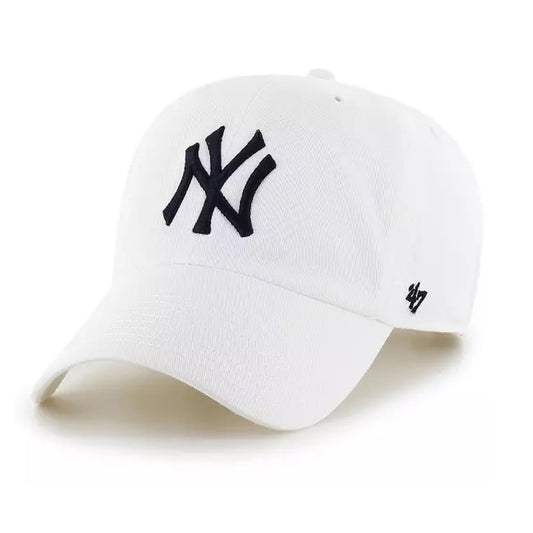 ‘47 Men's New York Yankees White Clean Up Adjustable Hat