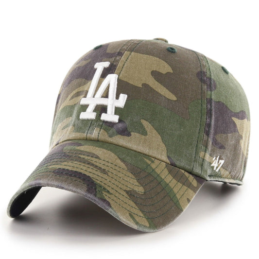 47 Clean Up Cap - Camo LA Dodgers