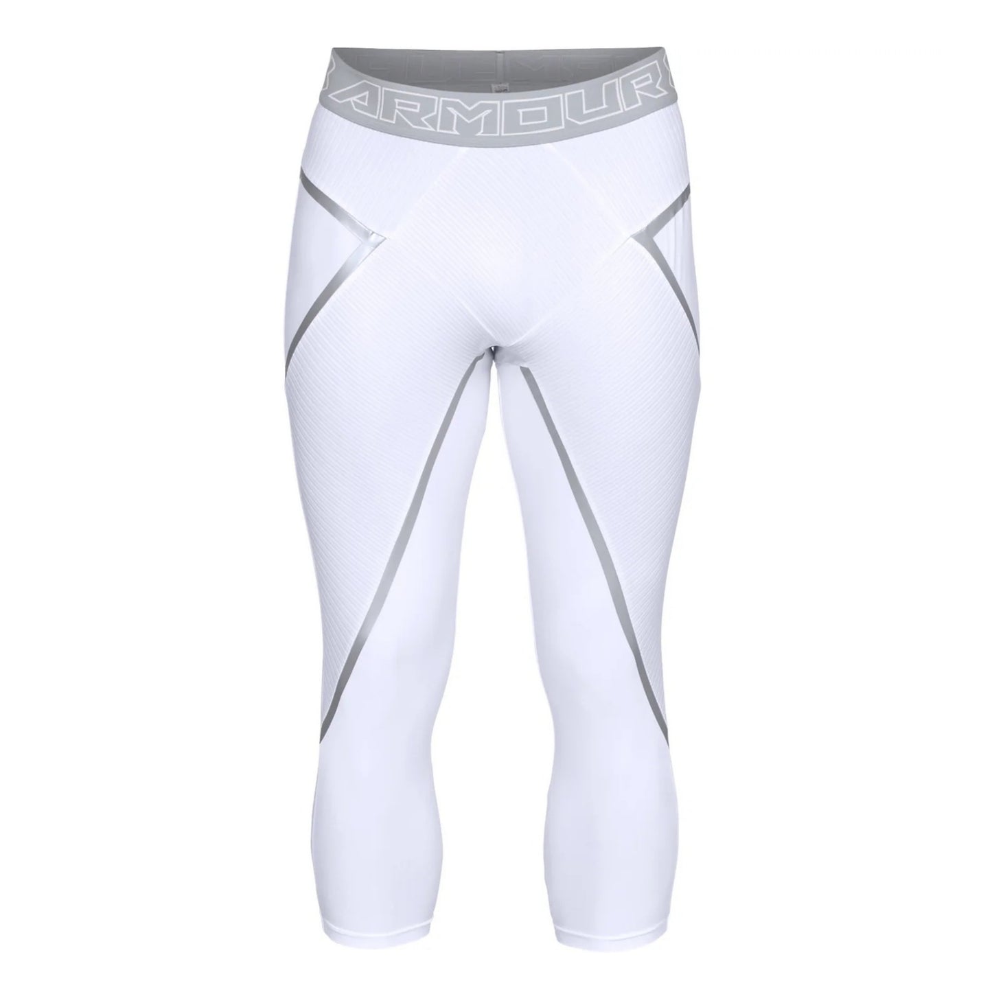 UA Core Compression 3/4 Leggings White