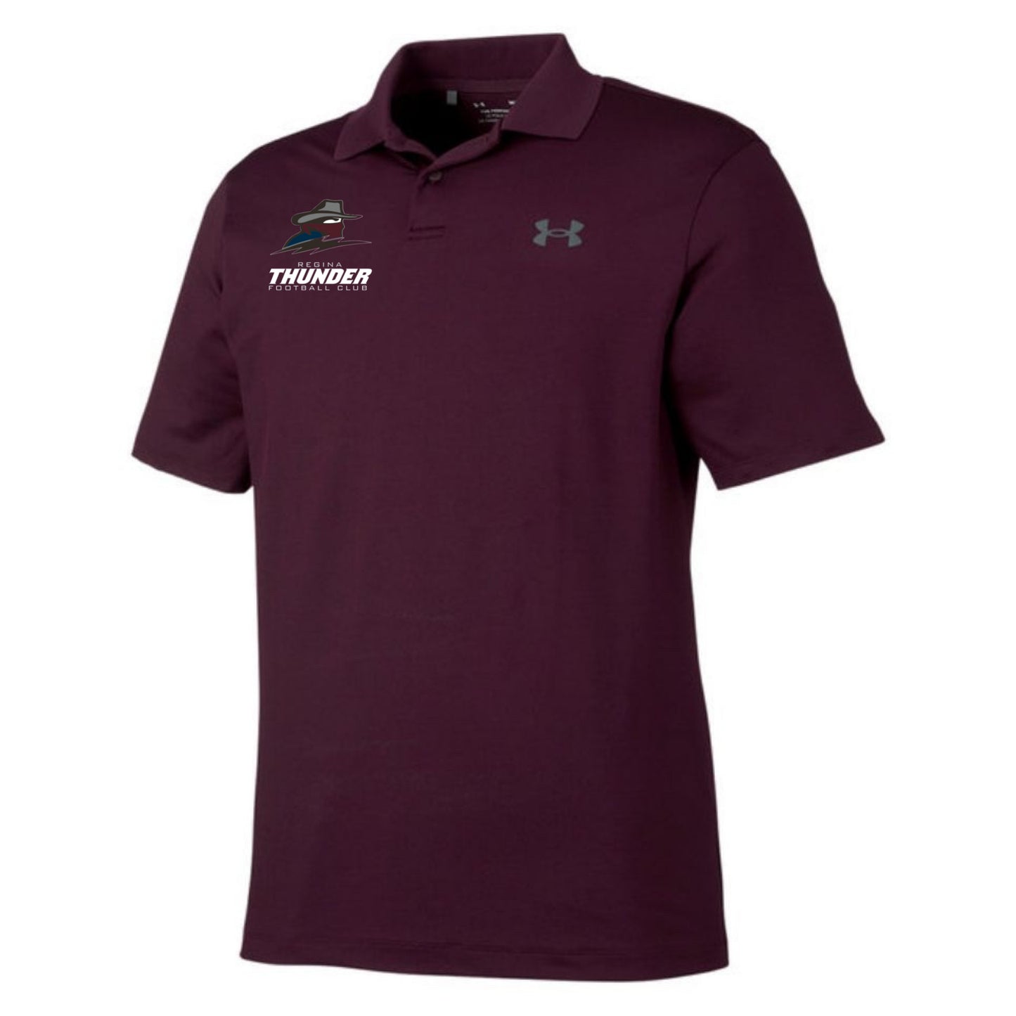 THS24 UA Performance 3.0 Golf Polo - Maroon