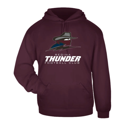 TH24 - Athletic Fleece Hoodie - Maroon