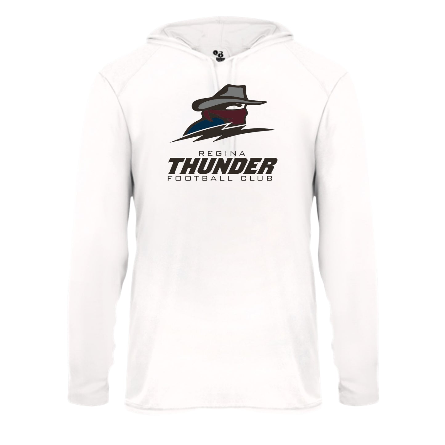 TH24 - Long Sleeve Tee Hoodie - White