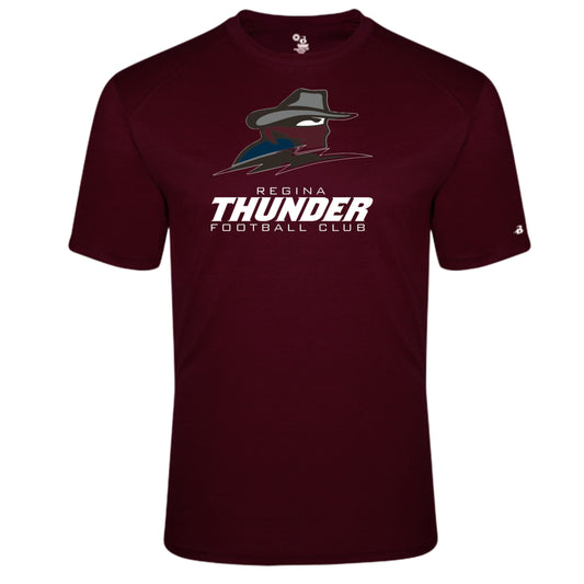 TH24 -  Triblend Short Sleeve Tee Maroon