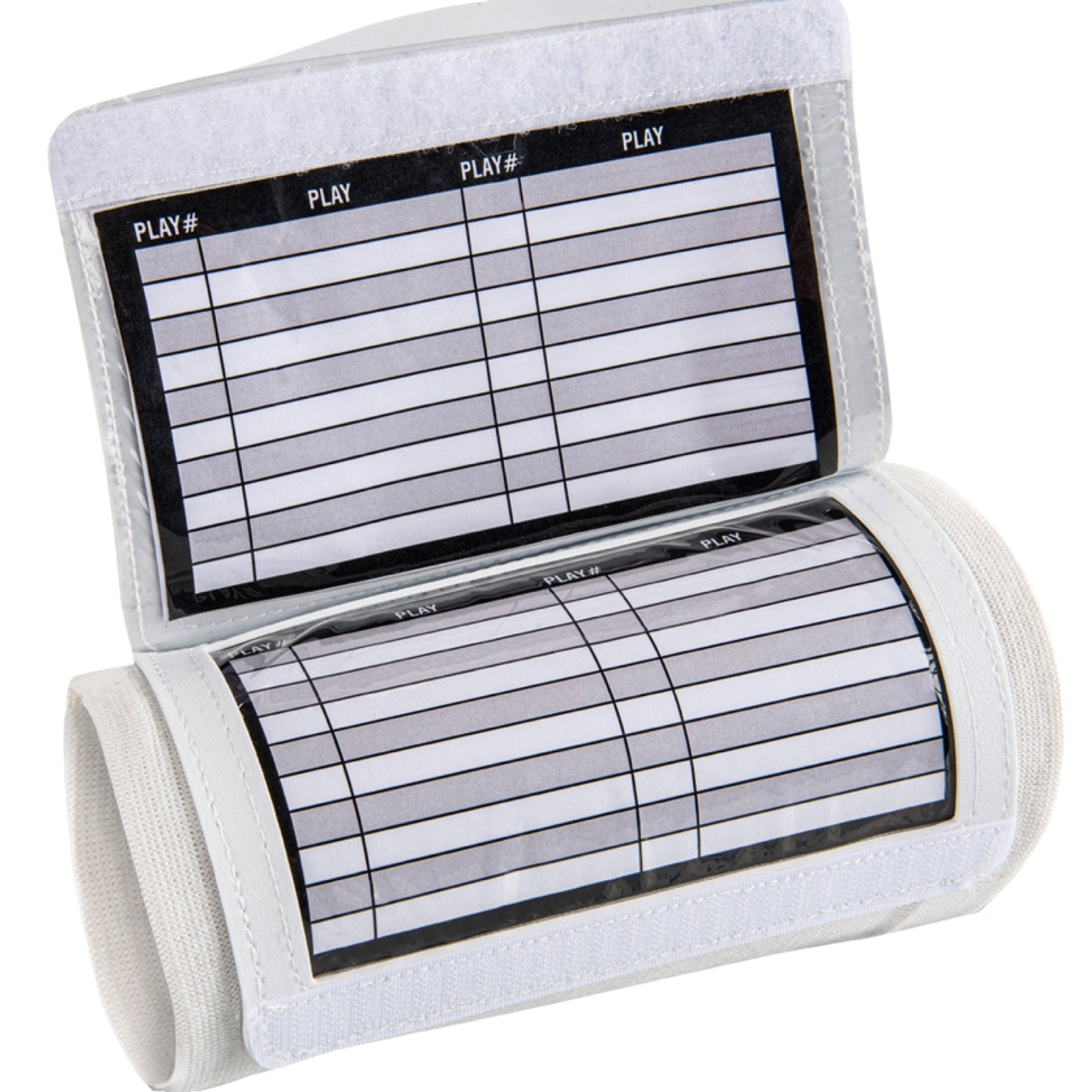 Champro Wristband Playbook Triple Adult White TM2