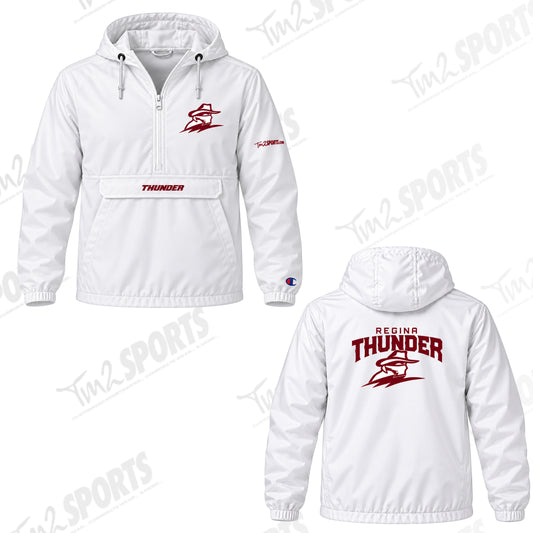THCHAMP26 - CHAMPION Unisex Packable Anorak Jacket - White