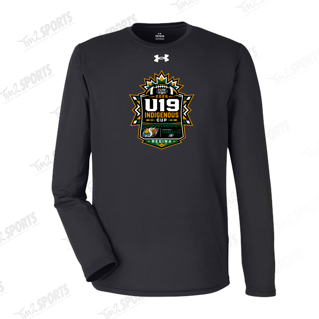 IND26 - Under Armour Team Tech™ Long Sleeve T-Shirt - Black