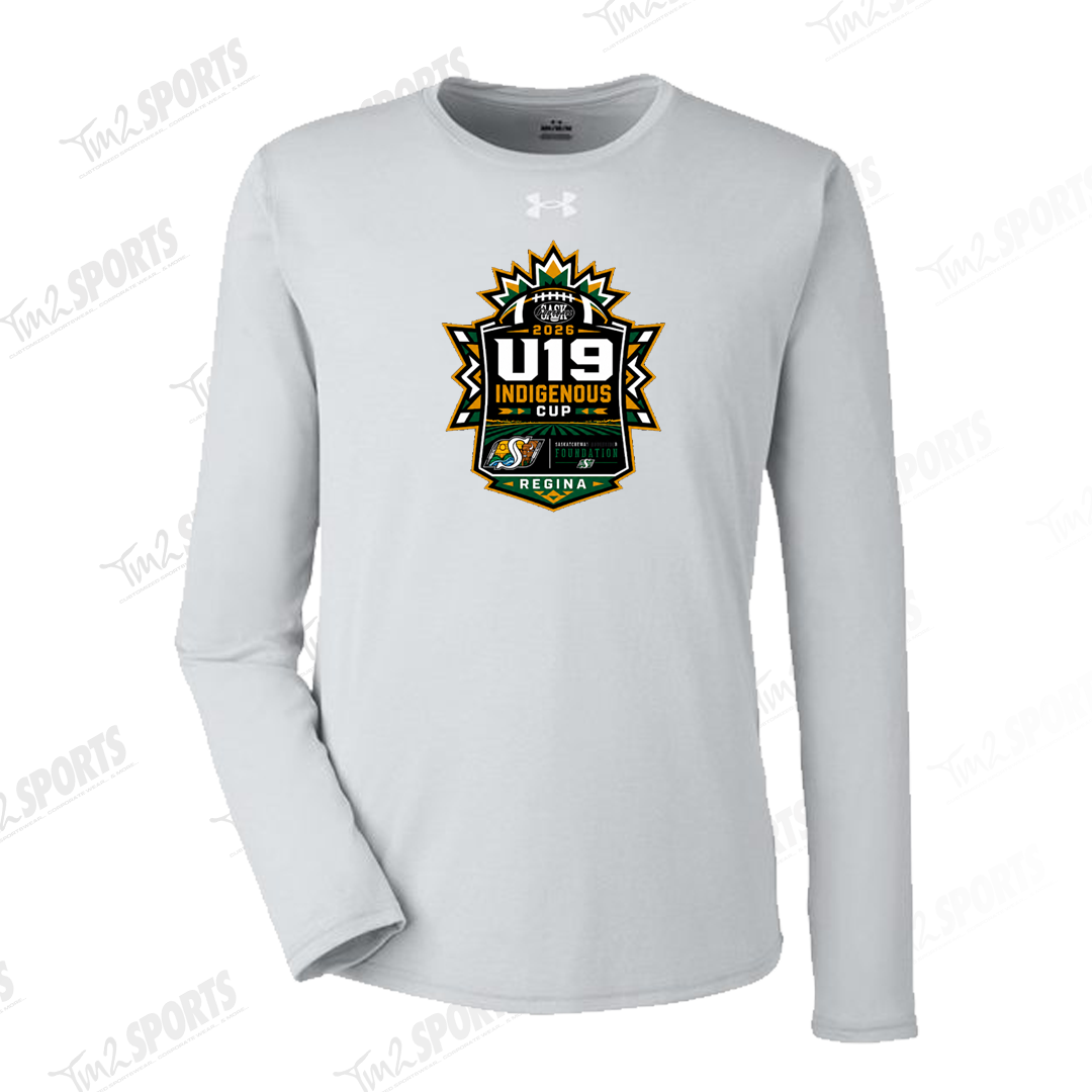 IND26 - Under Armour Team Tech™ Long Sleeve T-Shirt - Grey