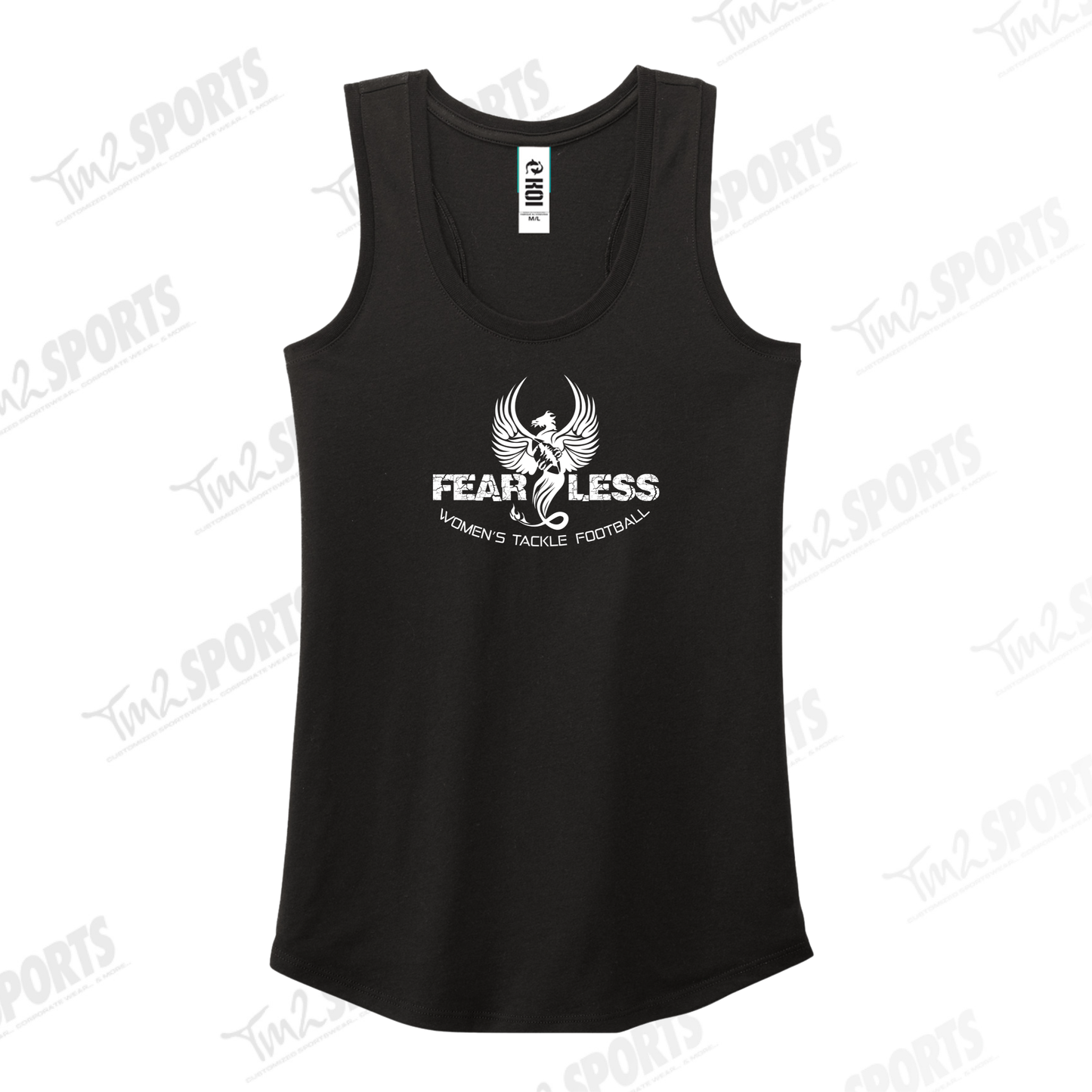 FANFEAR26 - Element Triblend Racerback Ladies’ Tank - Onyx