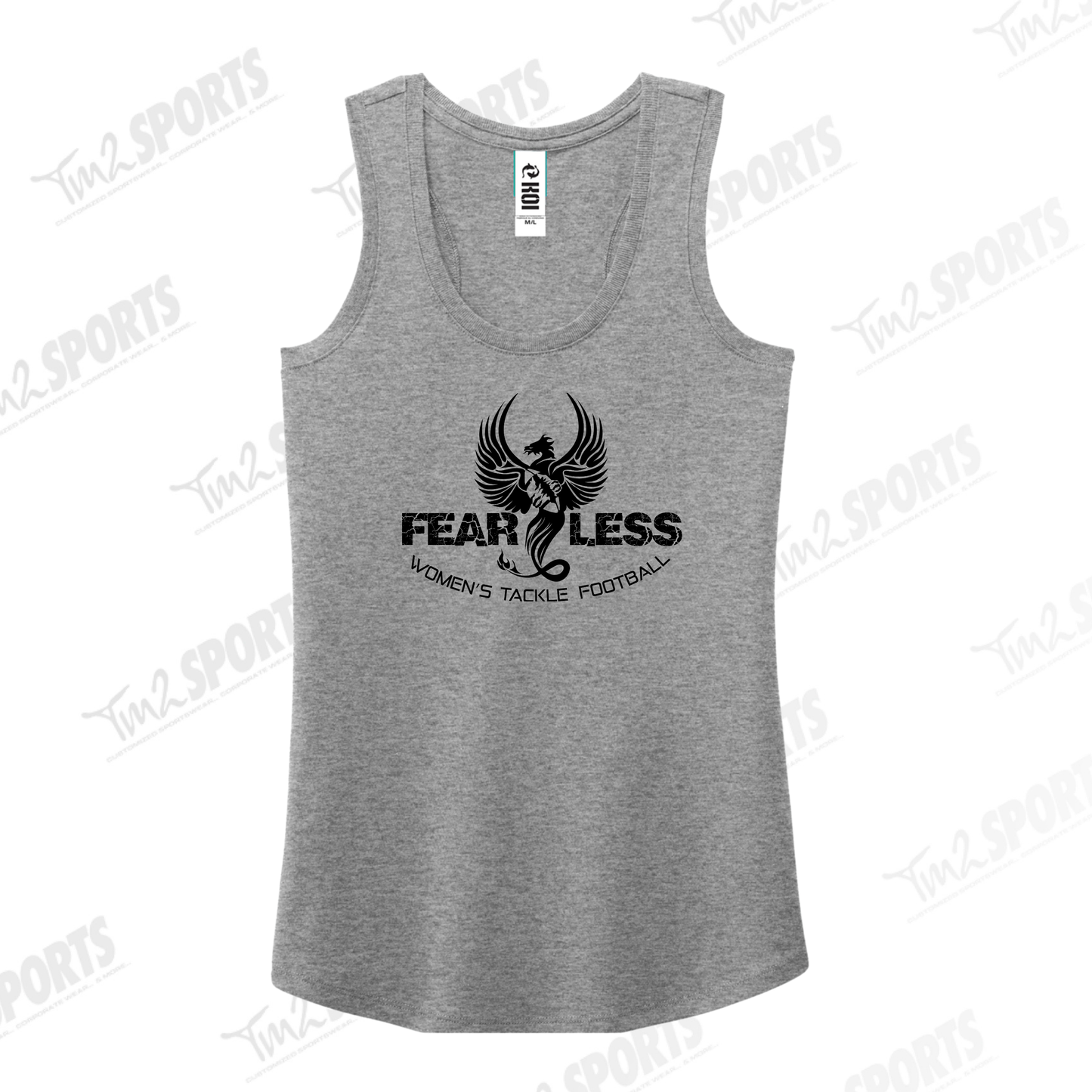 FANFEAR26 - Element Triblend Racerback Ladies’ Tank - Grey