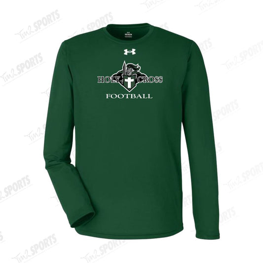 HC25 - Under Armour Team Tech Long Sleeve Tee - Forest Green