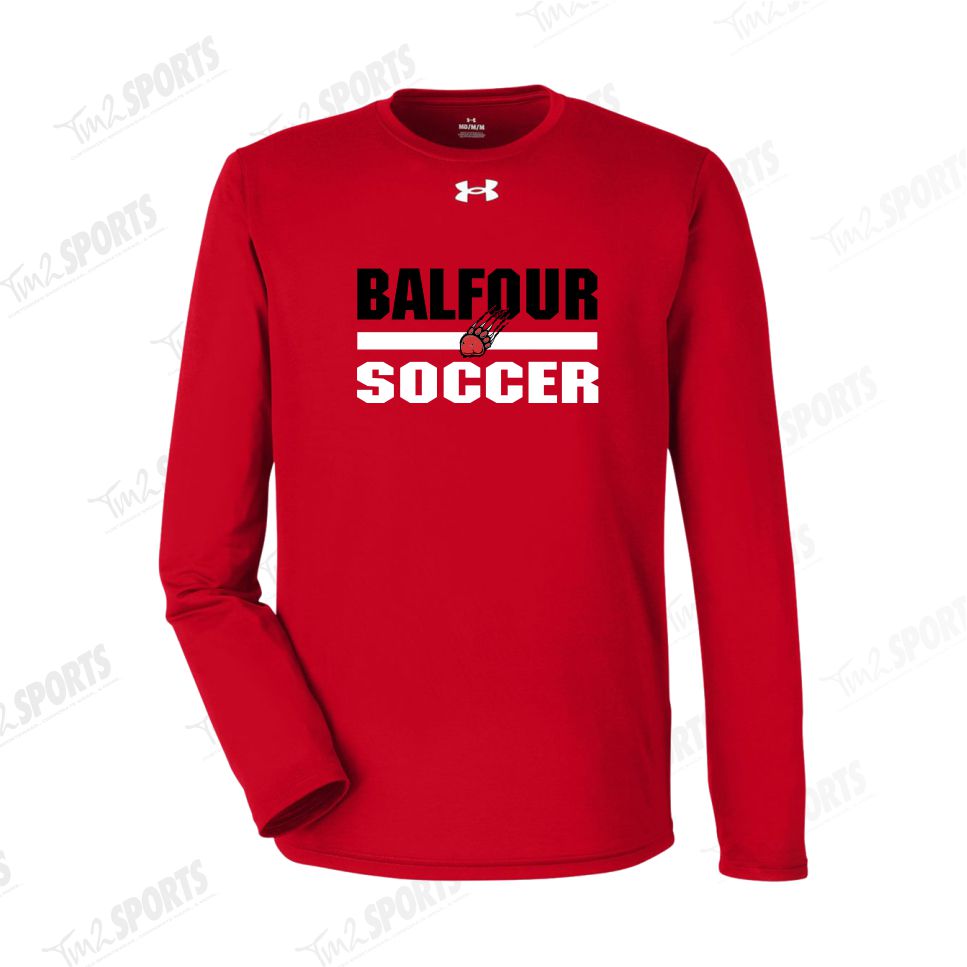 BFSC25 - Under Armour Team Tech™ Long Sleeve T-Shirt - Red