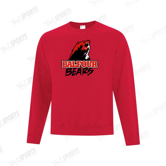 BSPI25 - Cotton Blend Long Sleeve Tee - Red