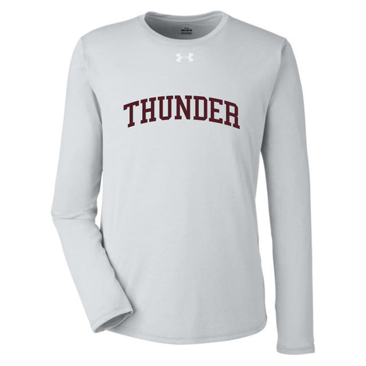 RTPLAY24 - Under Armour Men's Team Tech Long Sleeve T-Shirt - Mod Grey